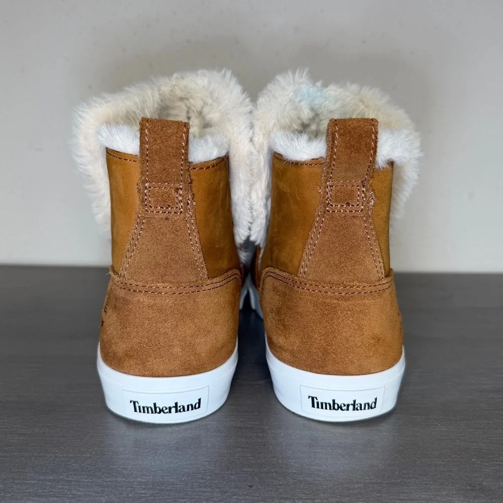 Timberland Women's Skyla Bay Pull-On Boots, Medium Brown Nubuck Sz 8.5 US - Picture 7 of 12